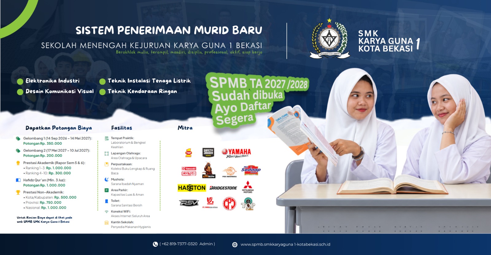 SMK KARYA GUNA 1 BEKASI | DISCIPLINE IS MY STYLE